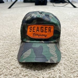 Seager Camo Wilson SnapBack Baseball Cap